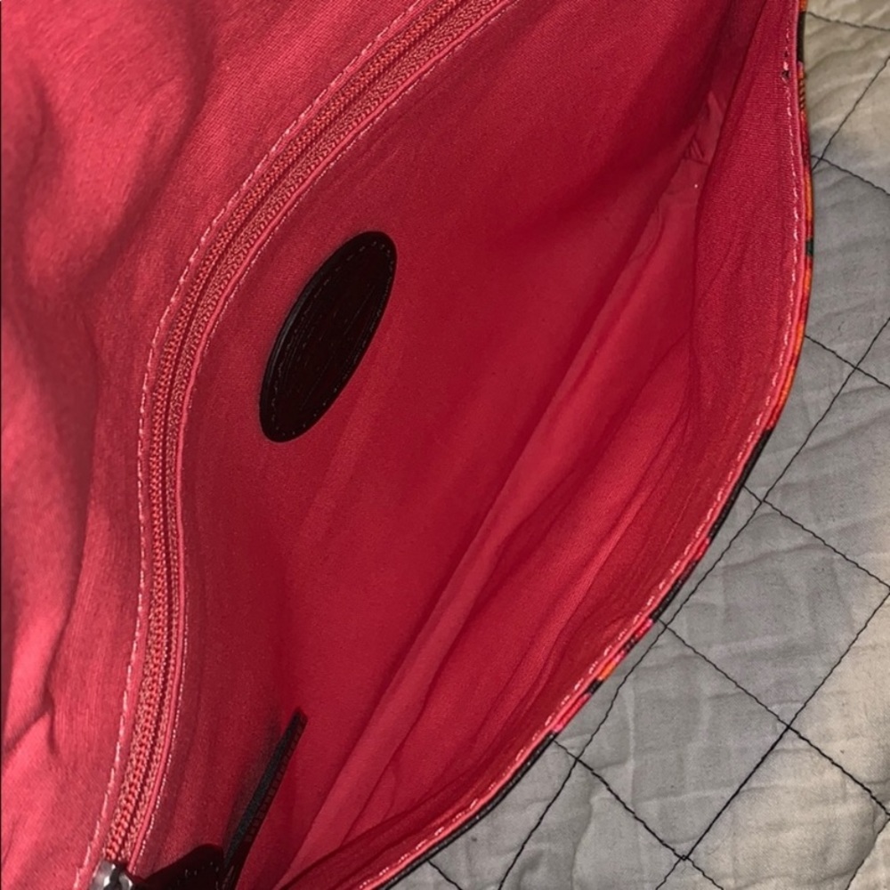 Fossil Mosaic Keyper Crossbody Handbagpurse Floral - image 7